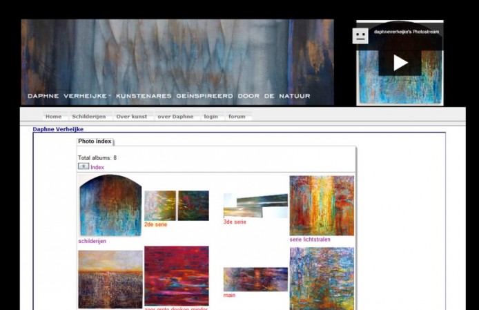 The site from Daphne Verheijke can be found on<br />
www.daphneverheijke.nl